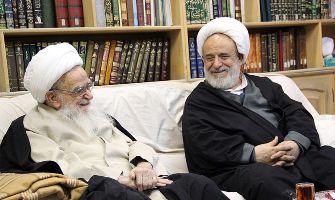 دیدار حضرت استاد انصاریان و مرجع عالیقدر حضرت آیت الله العظمی صافی گلپایگانی